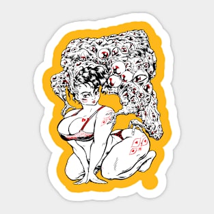 Eyeball Kid Sticker